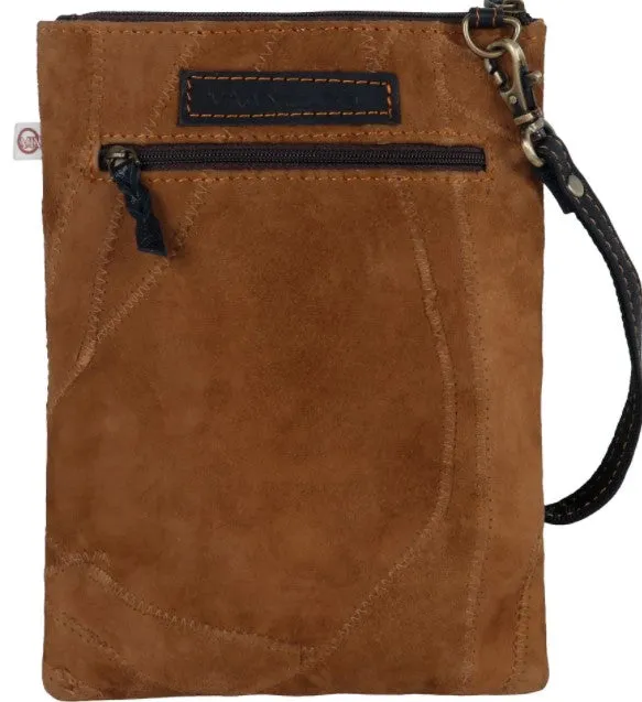 Madison Brisk Leather Crossbody, Small