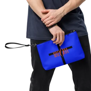Madonna on Blue Crossbody bag