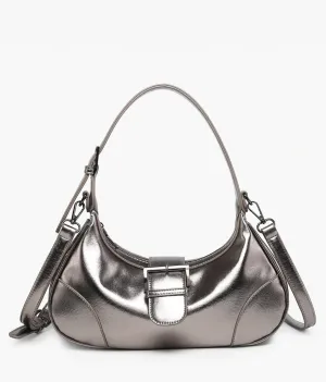 Madrid Vegan Buckle Shoulder Bag