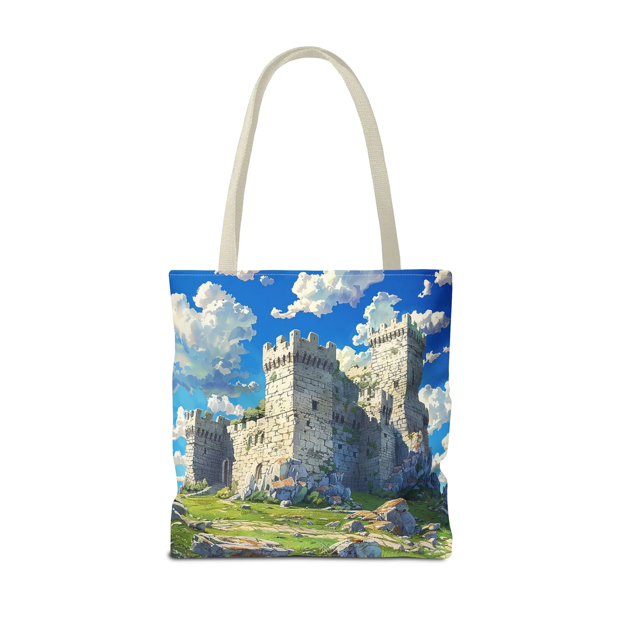 Majestic Castle Tote Bag - Carry the Majesty of a Castle in Your Hands! Available in 3 sizes.