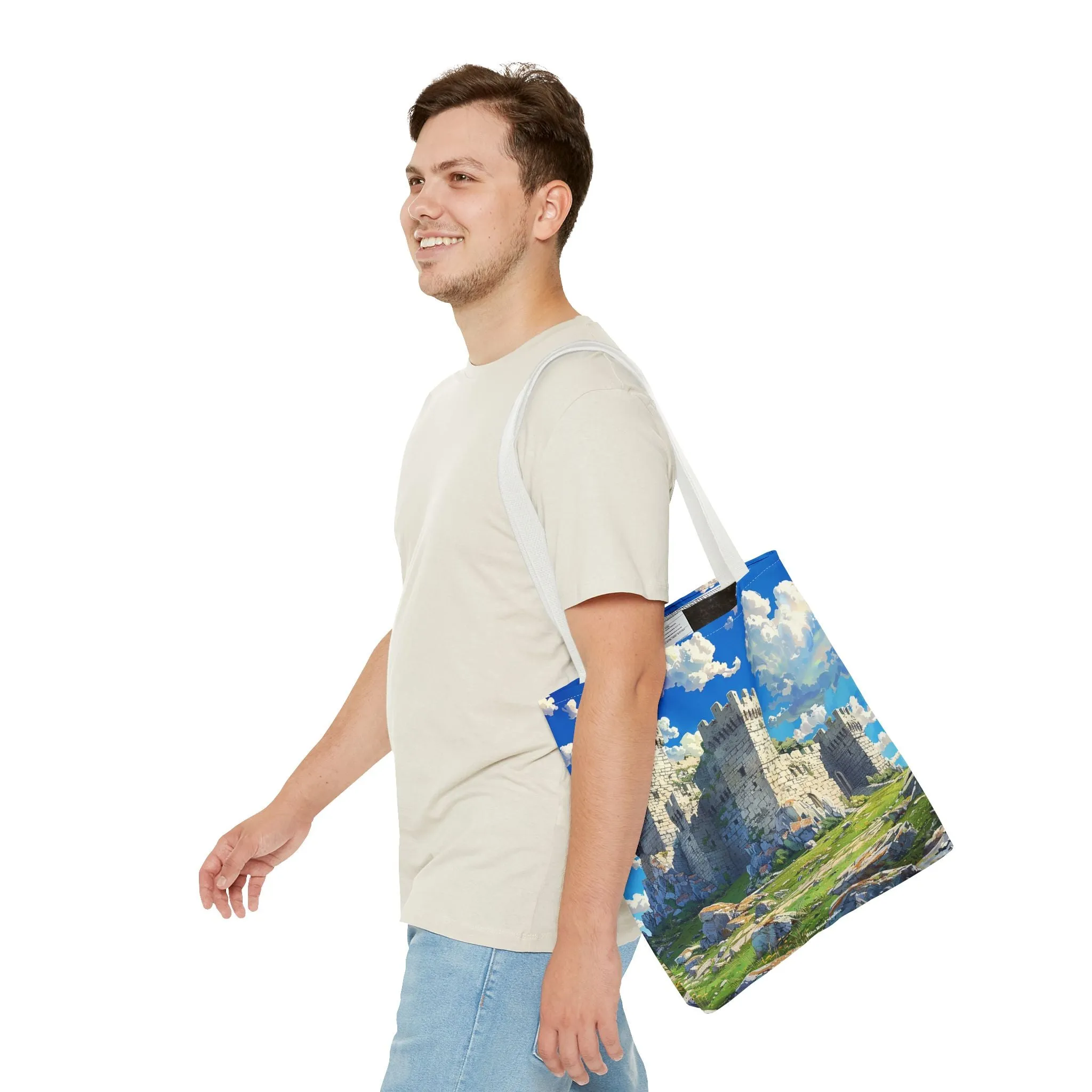 Majestic Castle Tote Bag - Carry the Majesty of a Castle in Your Hands! Available in 3 sizes.