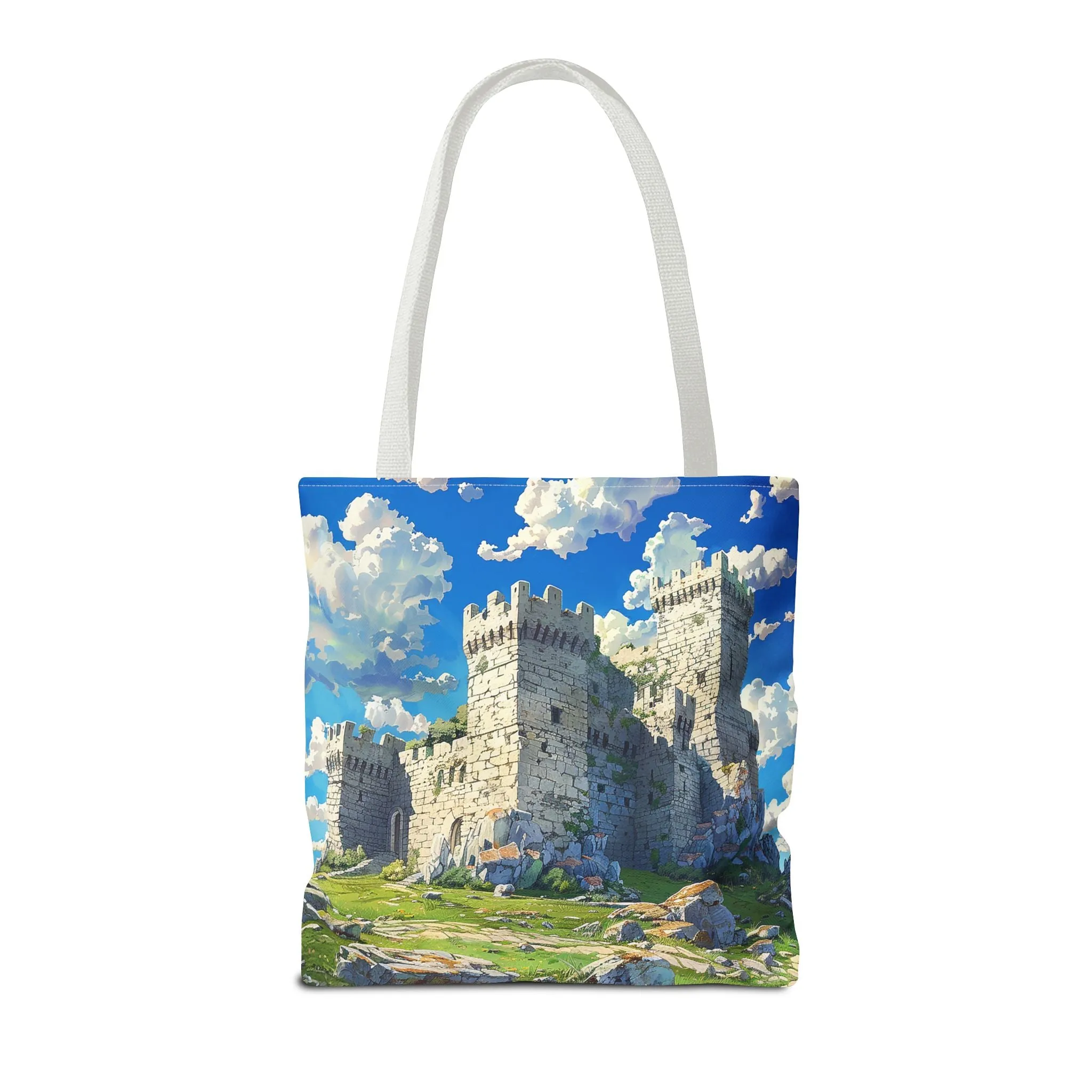 Majestic Castle Tote Bag - Carry the Majesty of a Castle in Your Hands! Available in 3 sizes.