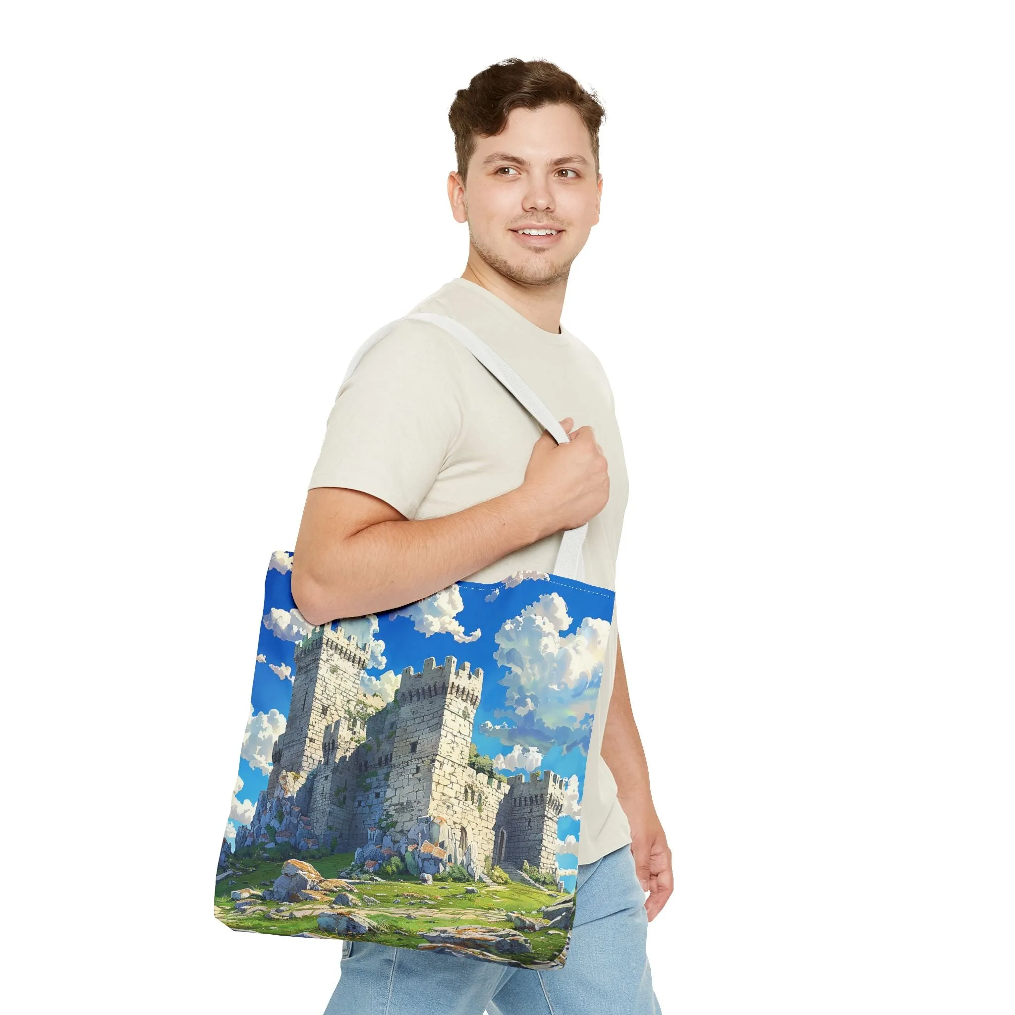 Majestic Castle Tote Bag - Carry the Majesty of a Castle in Your Hands! Available in 3 sizes.