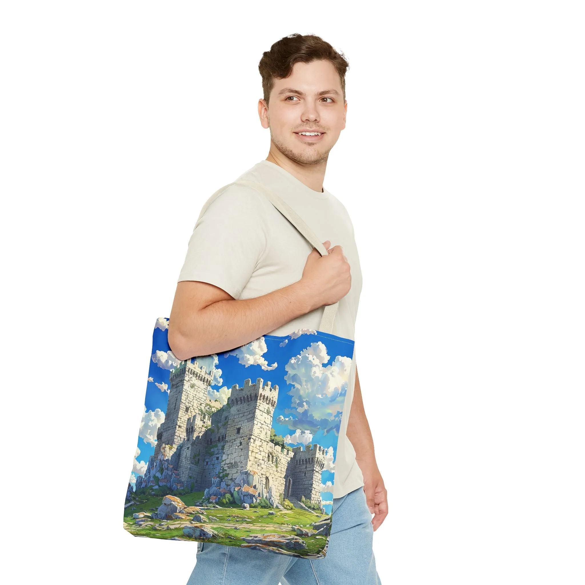 Majestic Castle Tote Bag - Carry the Majesty of a Castle in Your Hands! Available in 3 sizes.