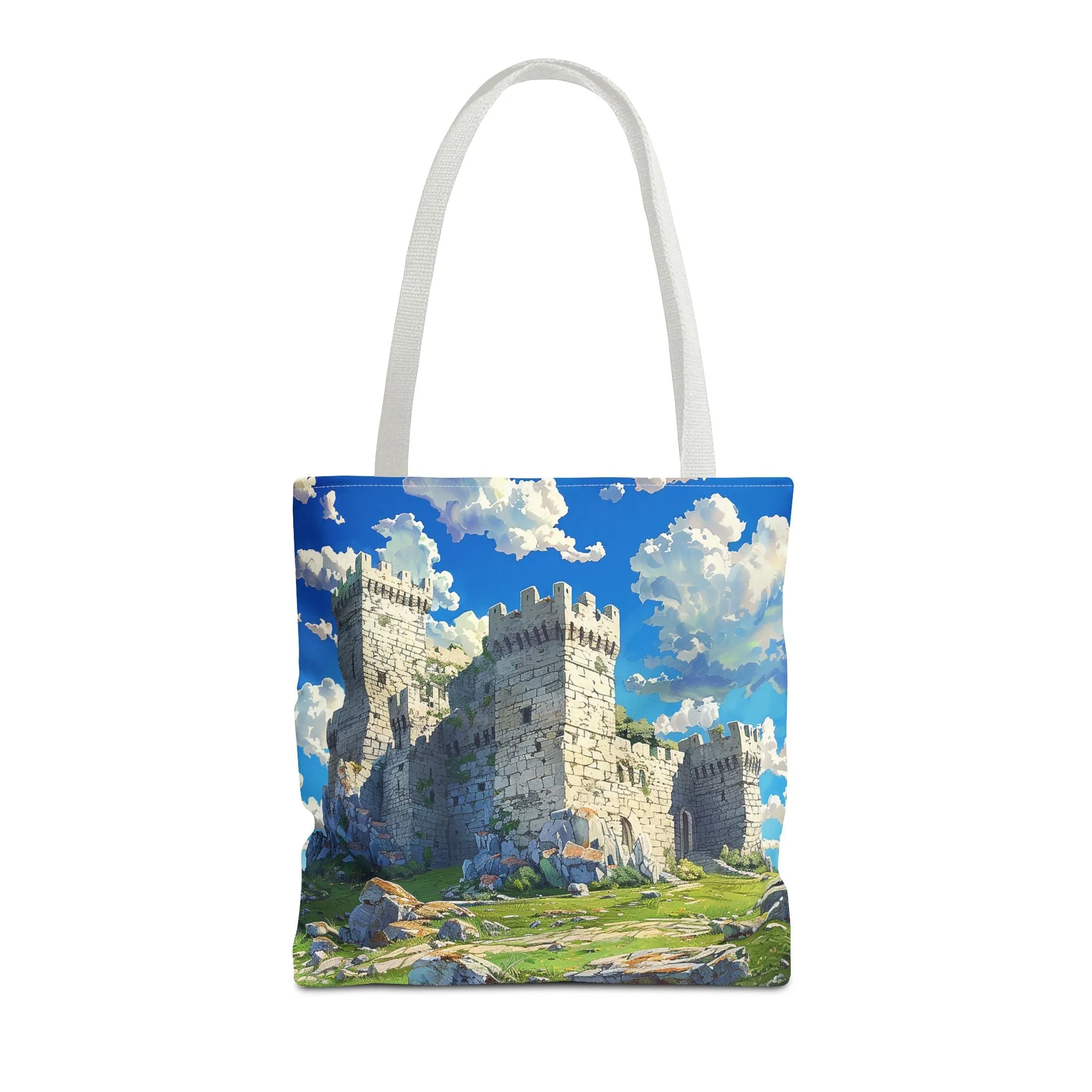 Majestic Castle Tote Bag - Carry the Majesty of a Castle in Your Hands! Available in 3 sizes.