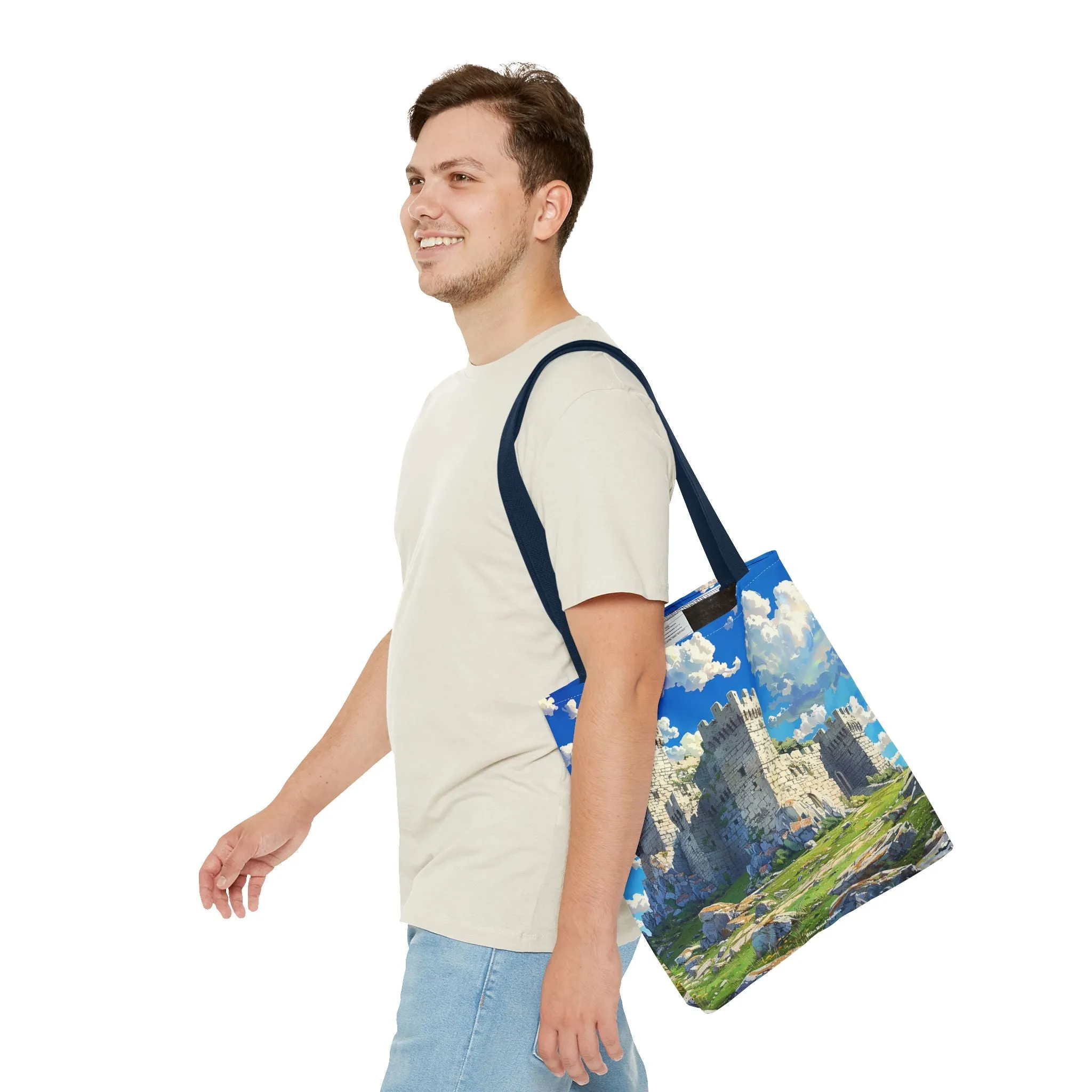 Majestic Castle Tote Bag - Carry the Majesty of a Castle in Your Hands! Available in 3 sizes.