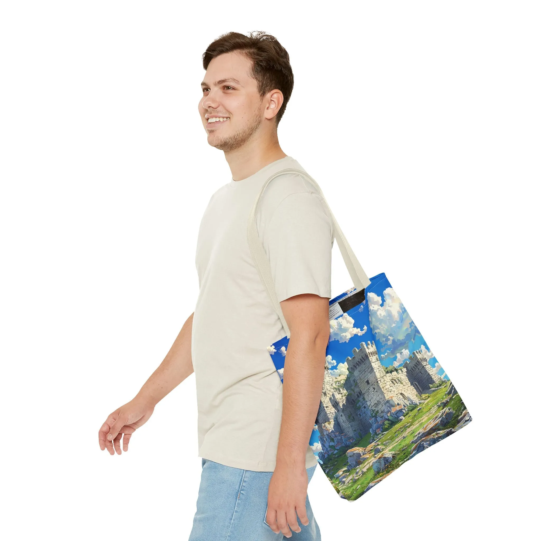 Majestic Castle Tote Bag - Carry the Majesty of a Castle in Your Hands! Available in 3 sizes.
