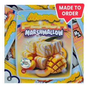 Mango Peach Marshmallow 3.5g Mylar Bags Sprinklez Torch World (made-to-order)