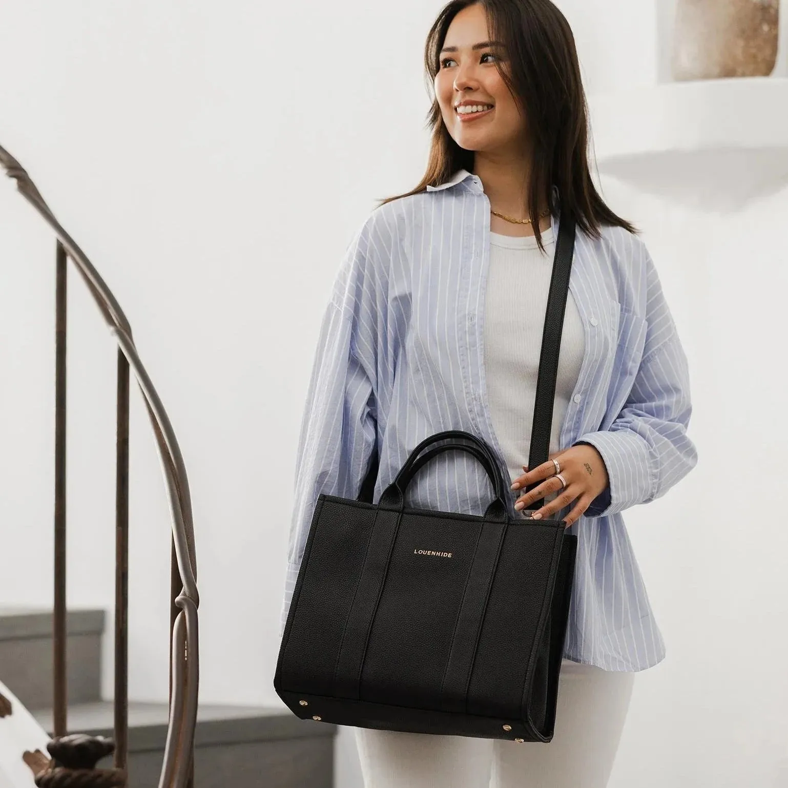Manhattan Tote Bag - Black