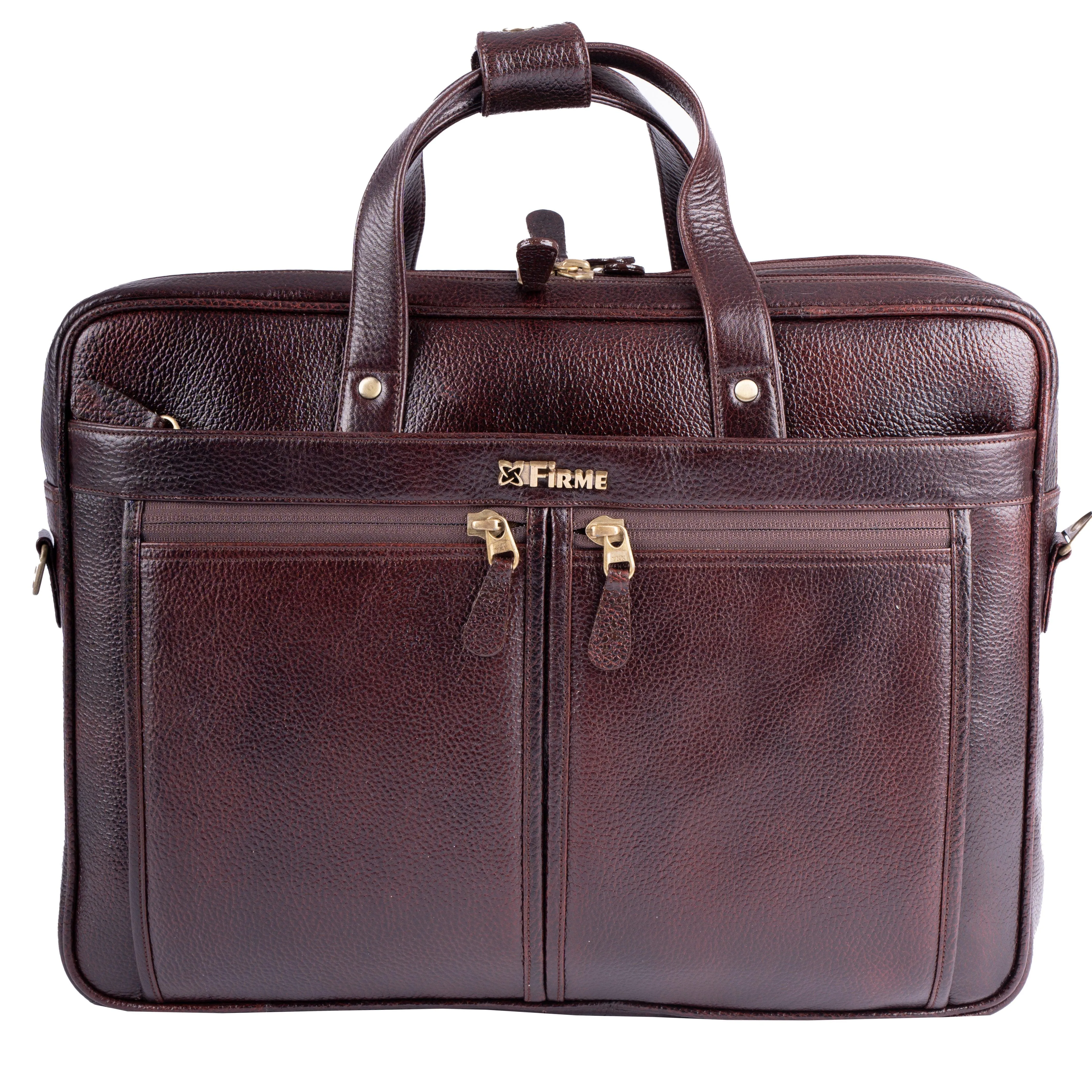 Maple Leather Laptop Bag