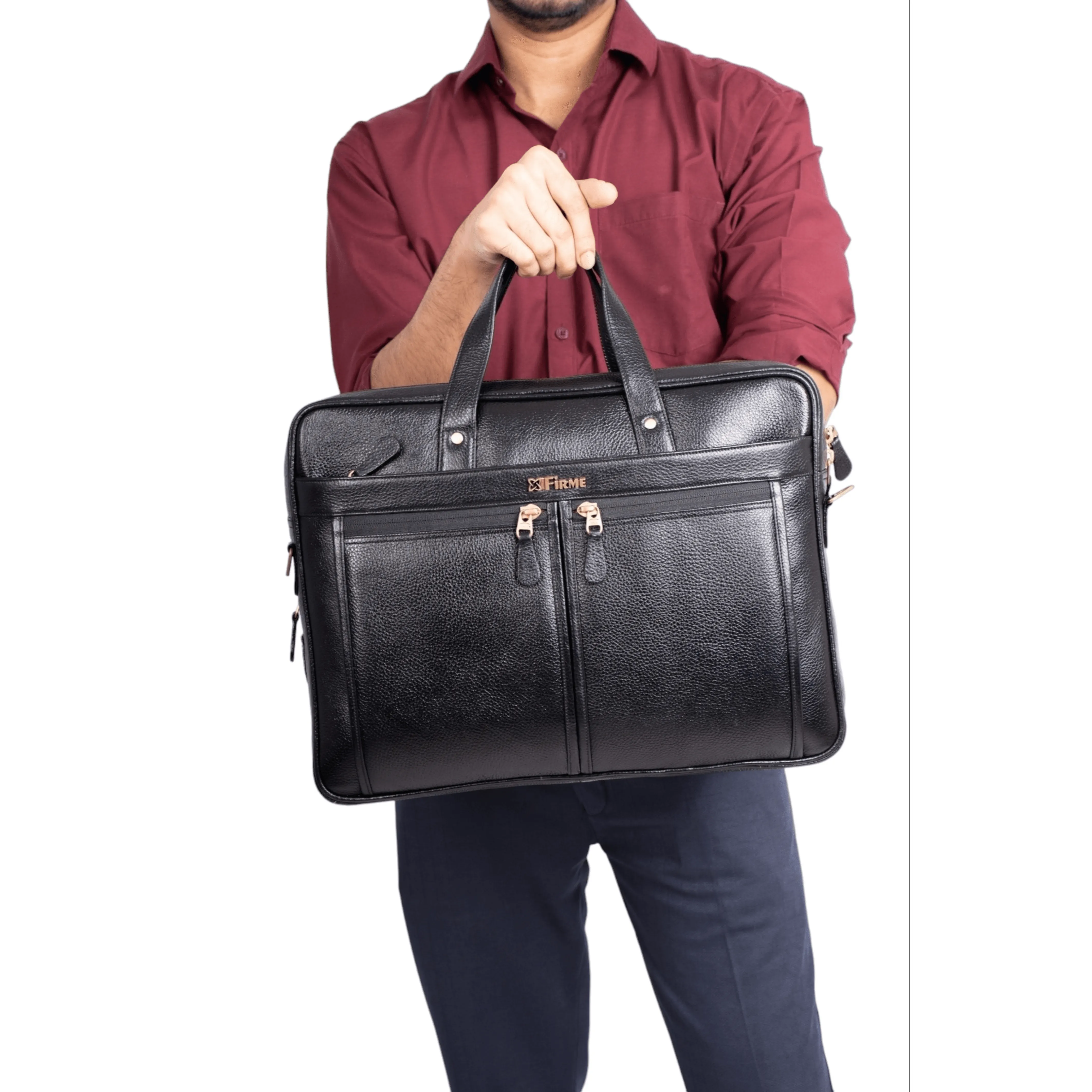 Maple Leather Laptop Bag