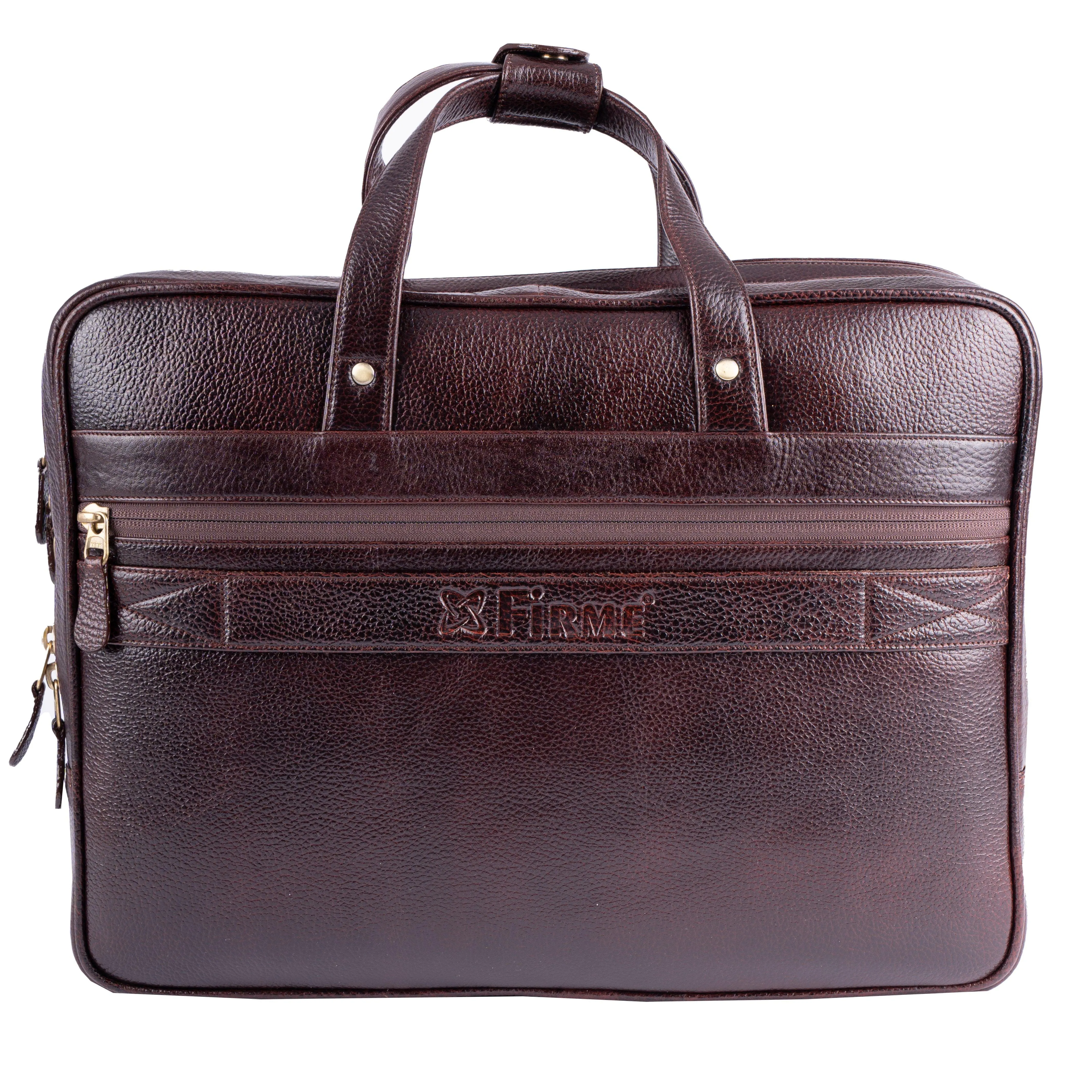 Maple Leather Laptop Bag