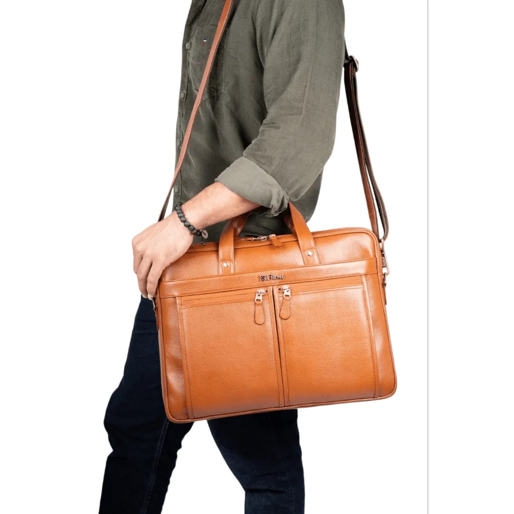 Maple Leather Laptop Bag