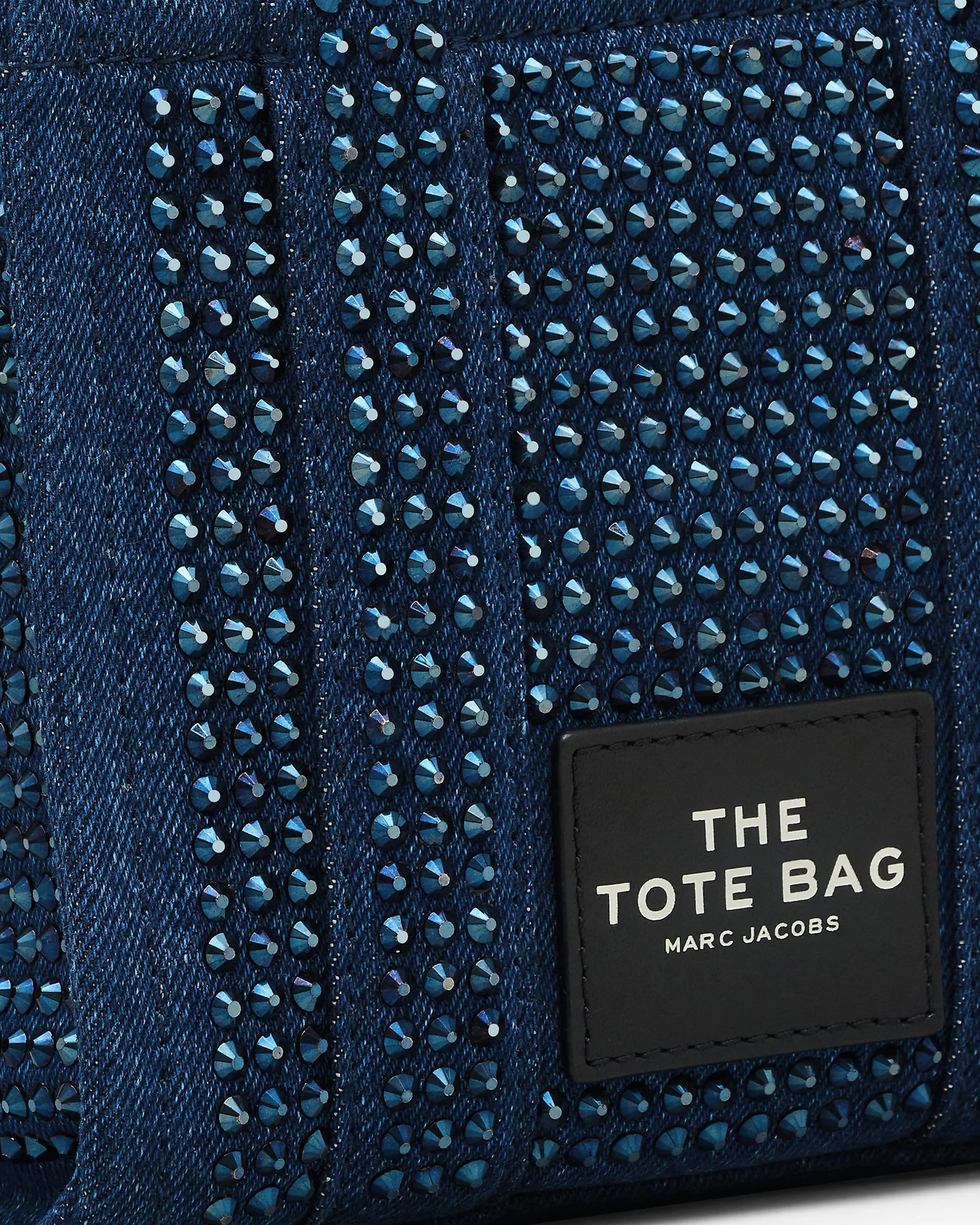 Marc Jacobs The Crystal Denim Crossbody Tote Bag