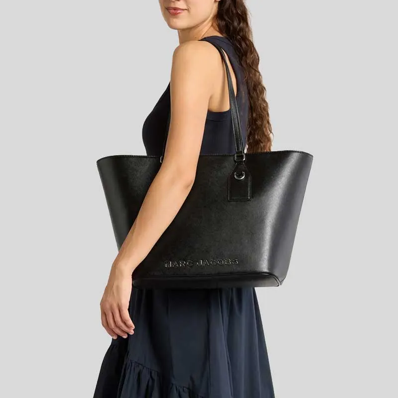 MARC JACOBS Trademarc Tote Bag Black RB-4S4HTT003H02