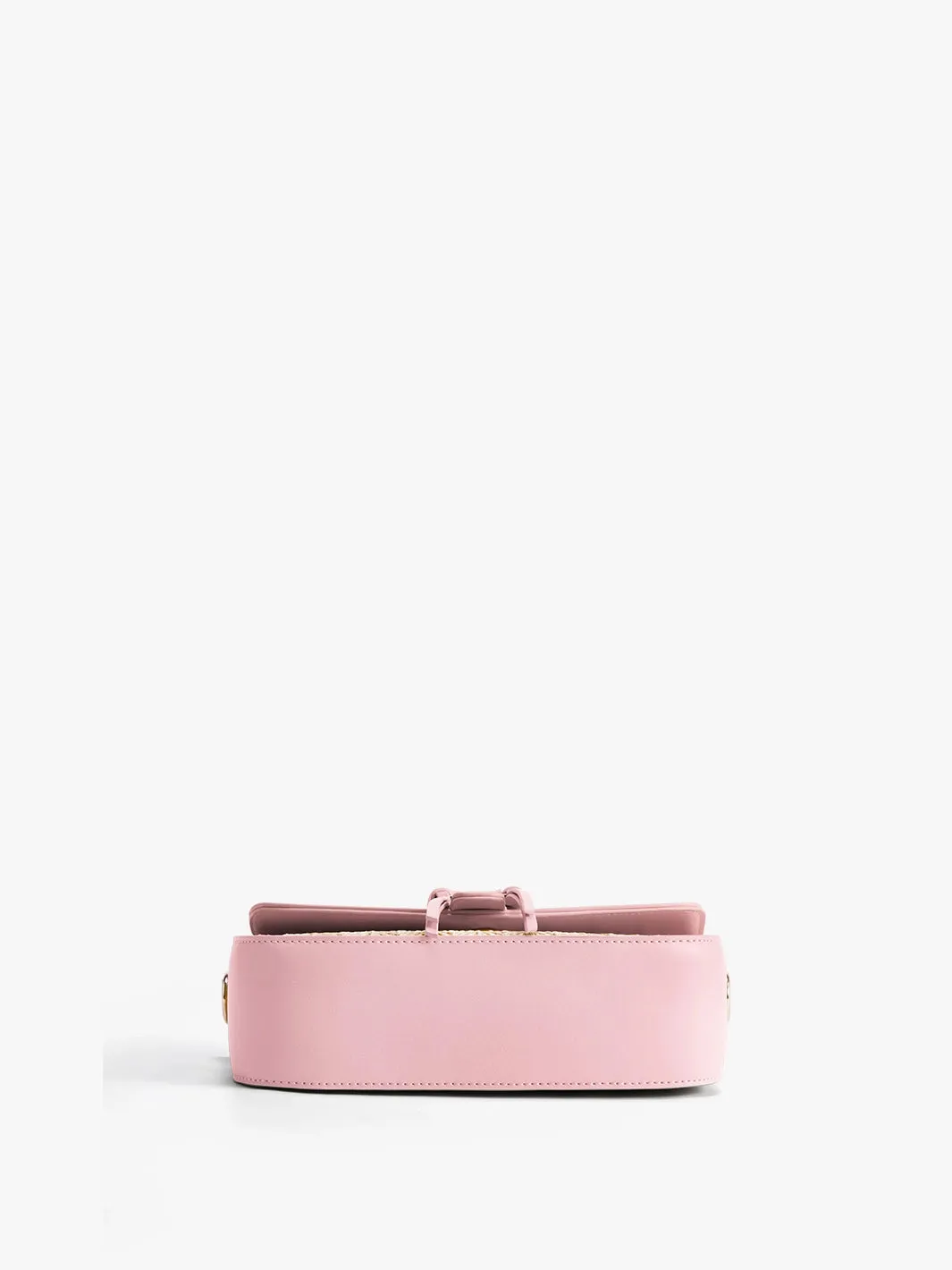 Marina Raffia Straw Crossbody Bag