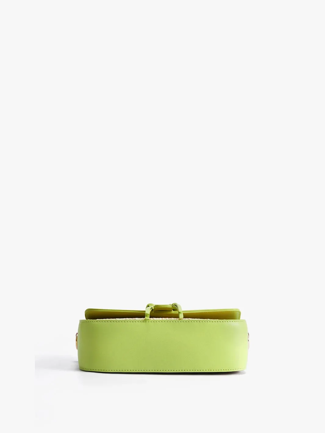 Marina Raffia Straw Crossbody Bag