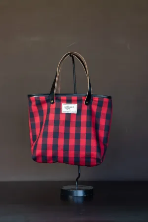 Market Tote - Buffalo Check