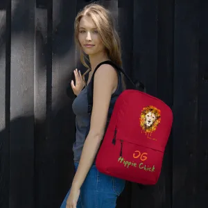 Maroon Backpack - OG Hippie Chick