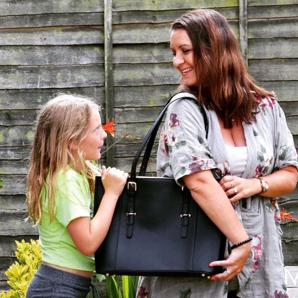 MAROON Laptop handbag