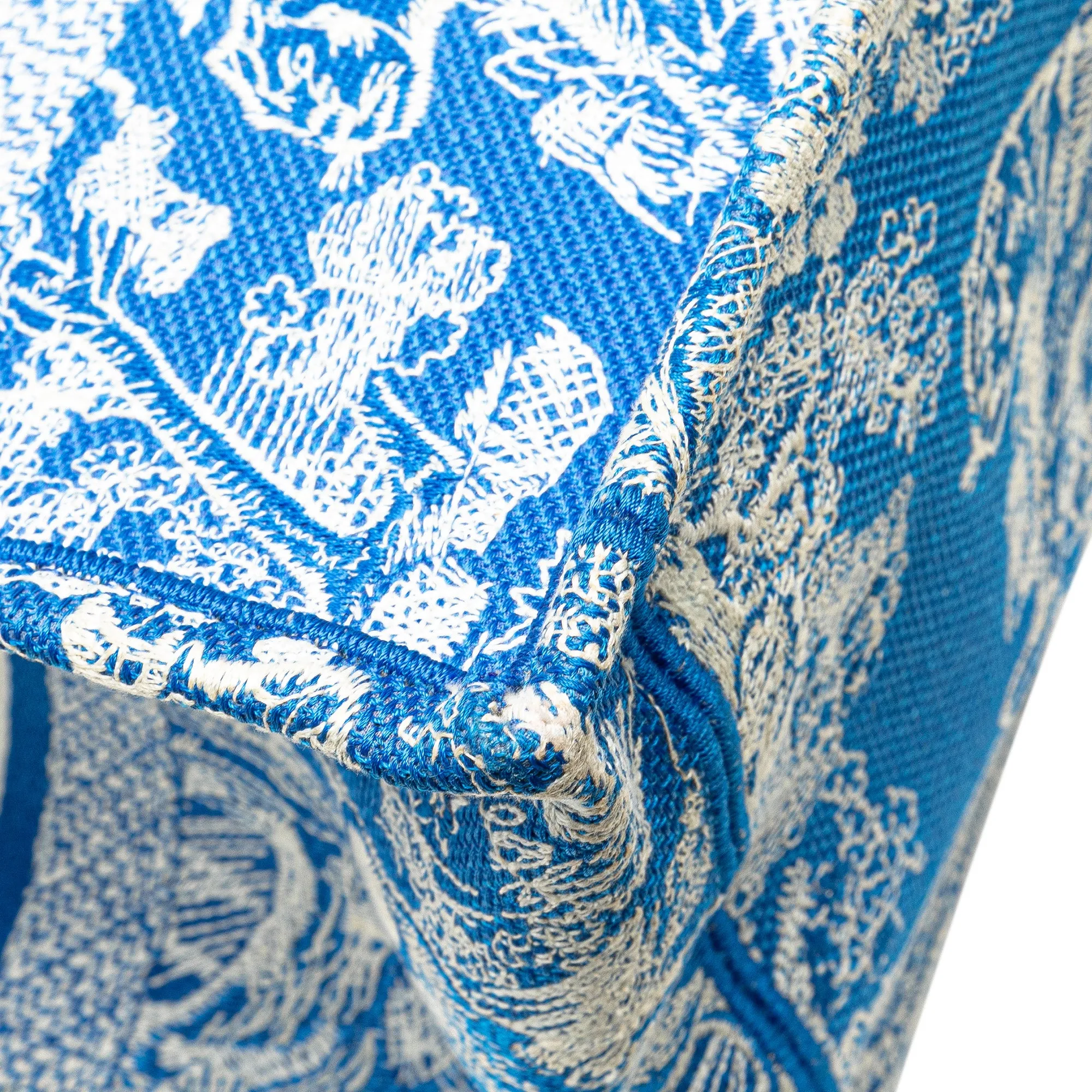 Medium Canvas Embroidered Dioriviera Toile De Jouy Book Tote