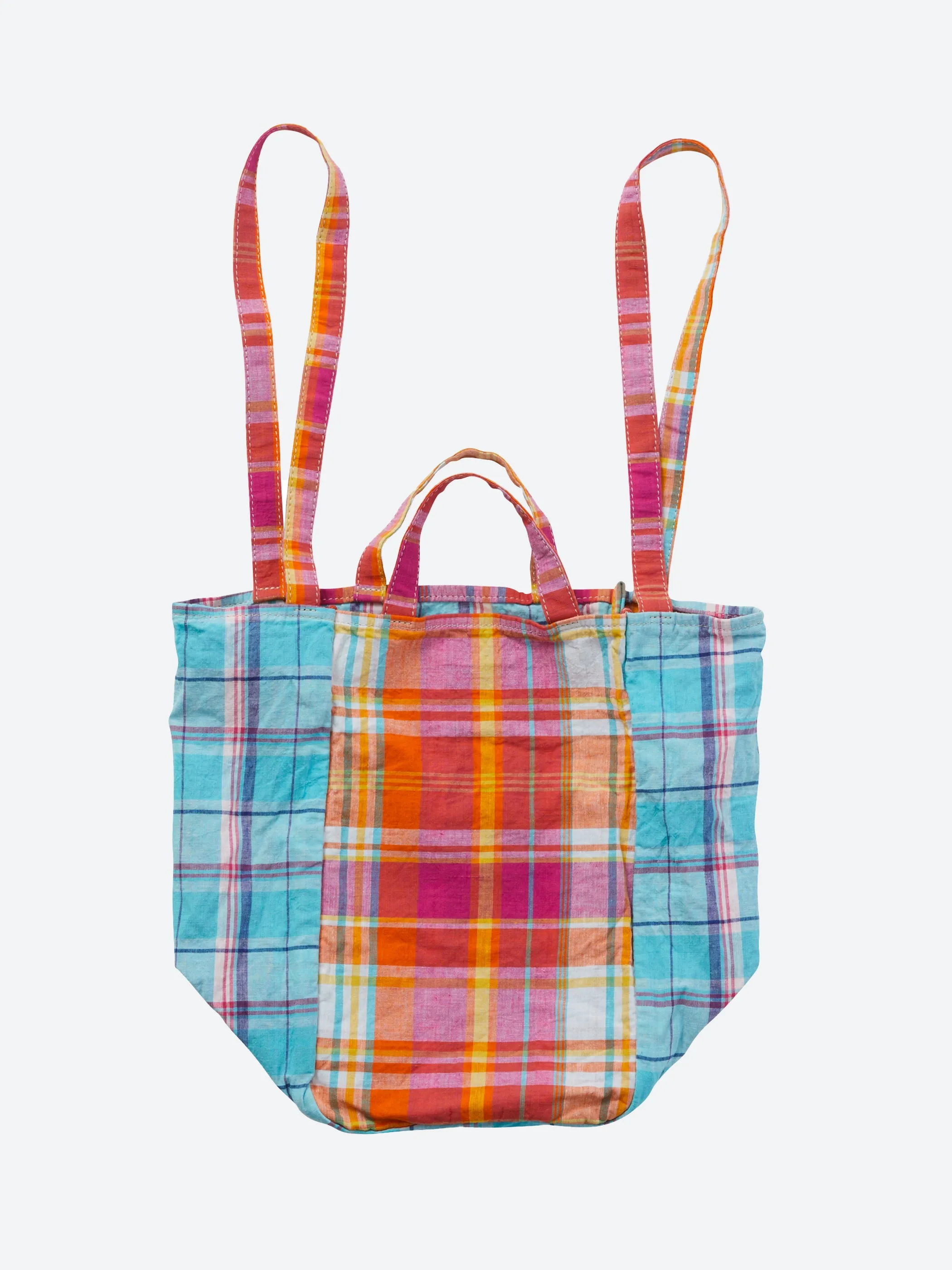 Medium Mixed Plaid Easy Bag