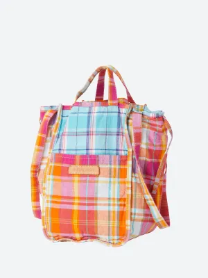 Medium Mixed Plaid Easy Bag