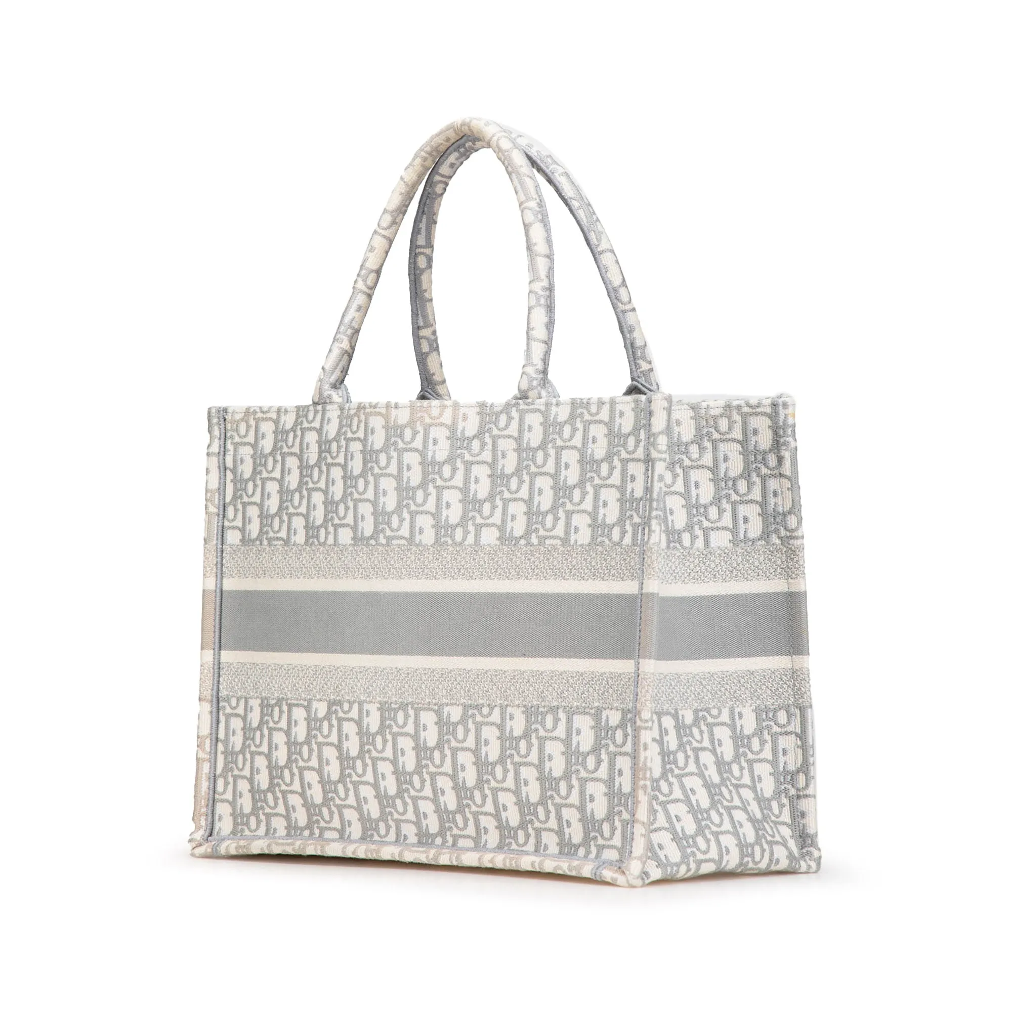 Medium Oblique Canvas Book Tote