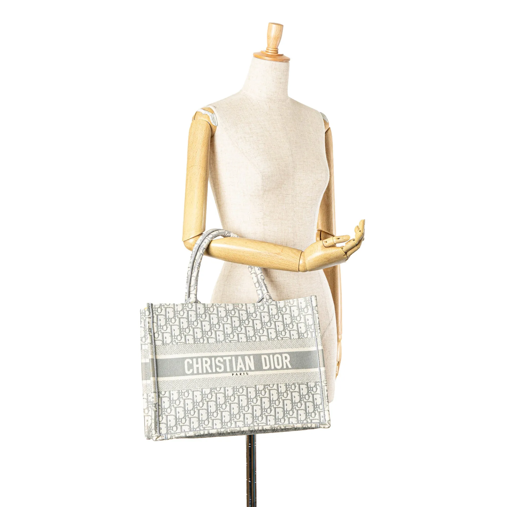 Medium Oblique Canvas Book Tote