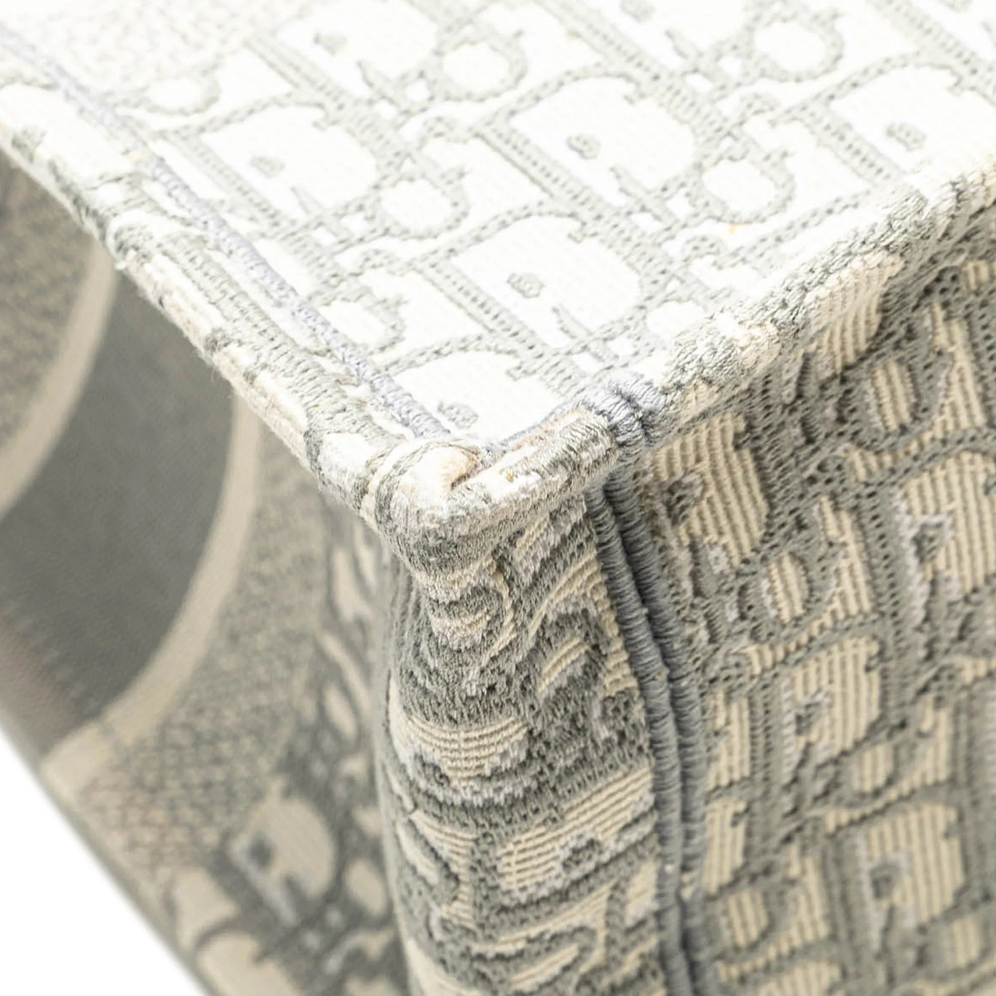 Medium Oblique Canvas Book Tote