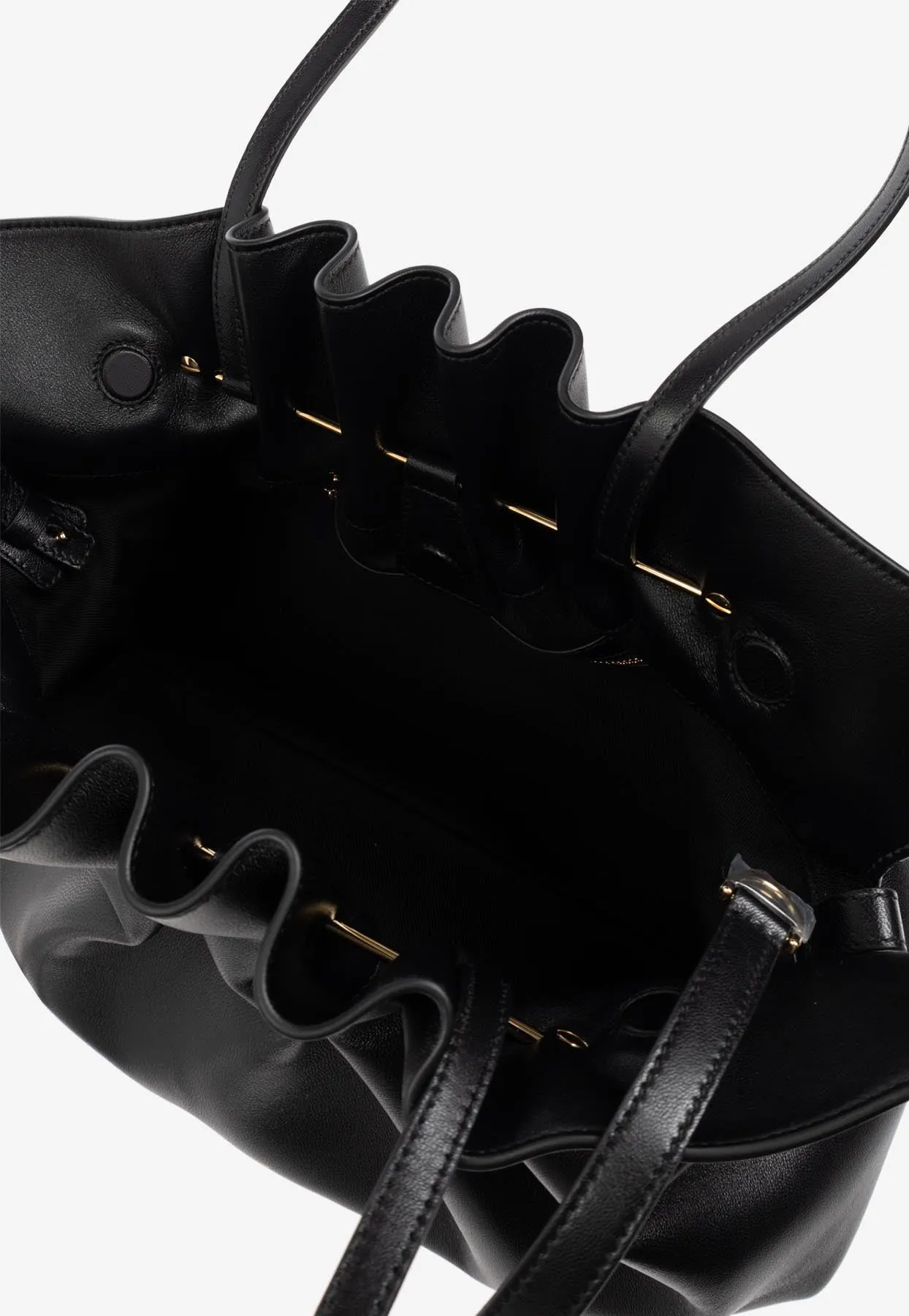 Medium Pierc Leather Shoulder Bag
