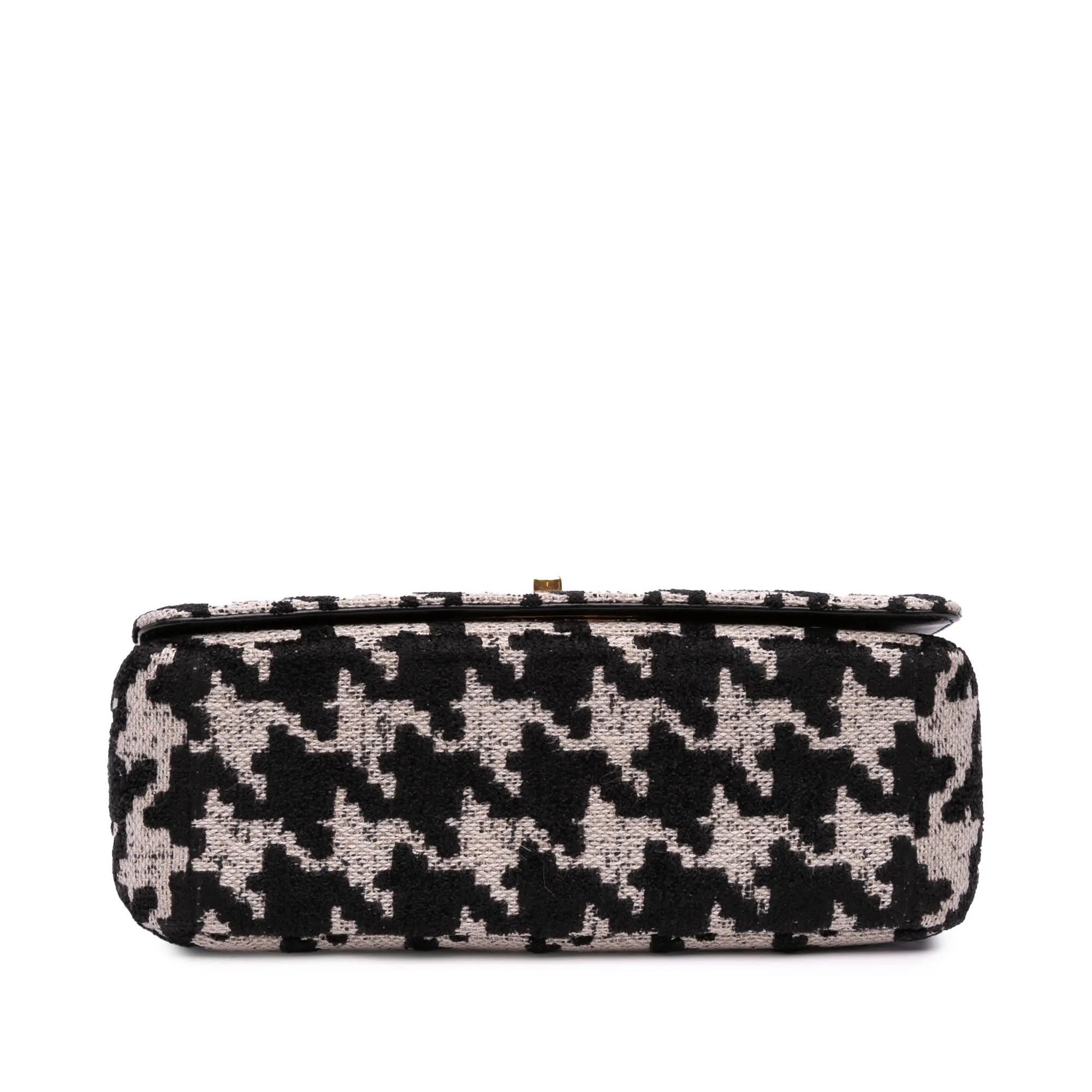Medium Technical Canvas Macro Houndstooth Caro Bag