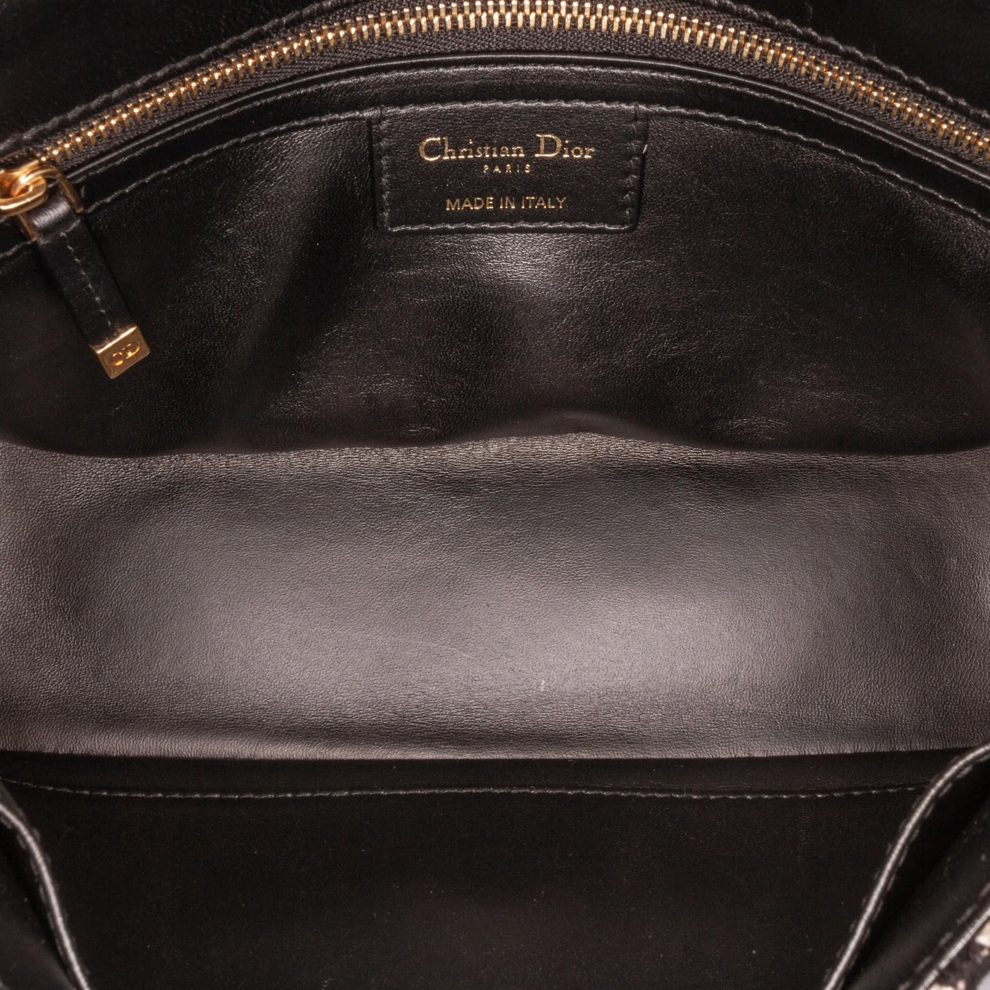 Medium Technical Canvas Macro Houndstooth Caro Bag