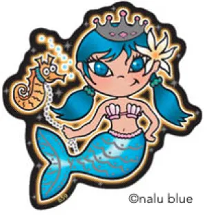 Mermaid Girl Decal