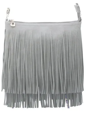 Mimi Samantha Fringe Crossbody Bag