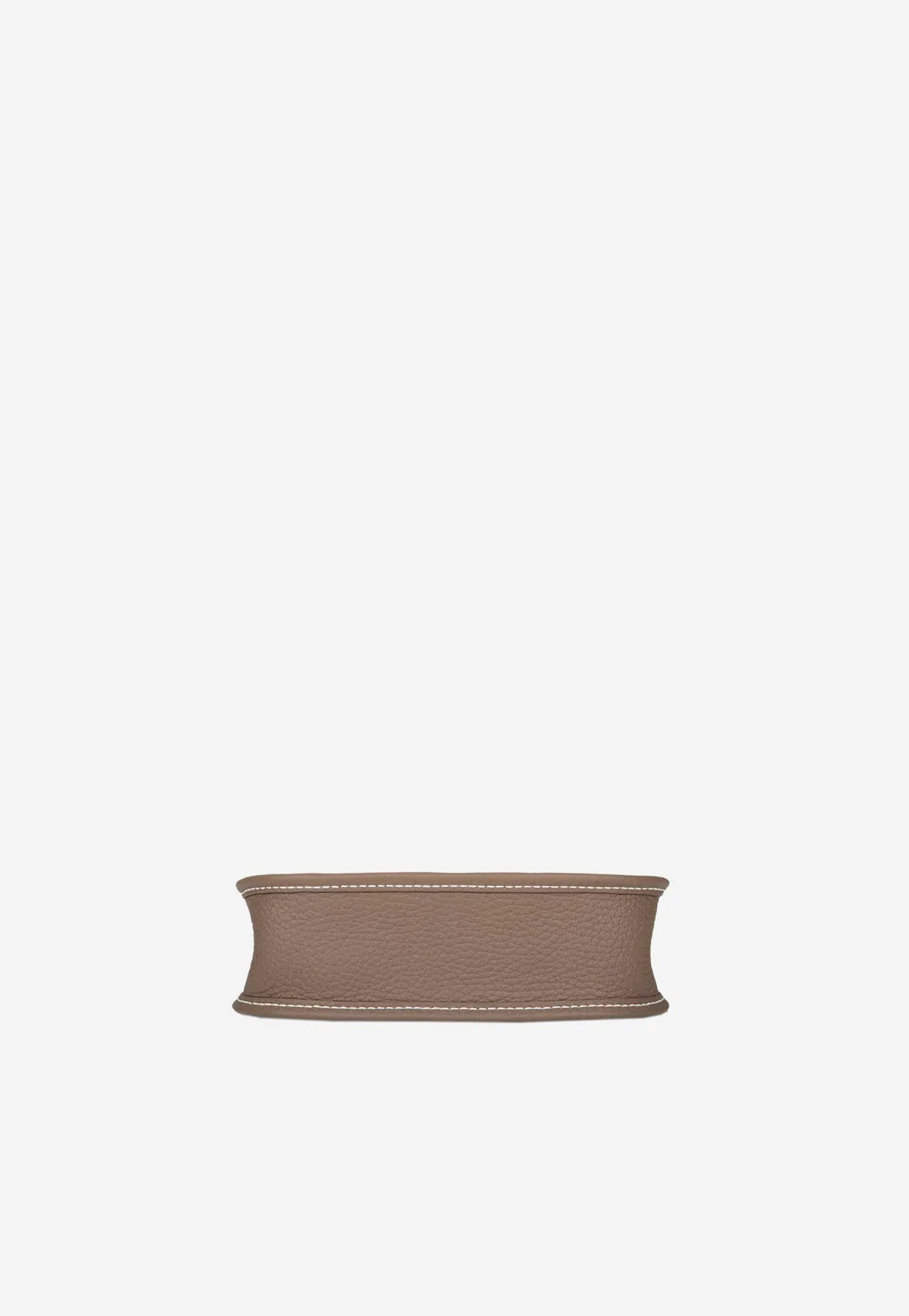 Mini Evelyne 16 Amazone in Etoupe Taurillon Clemence with Gold Hardware