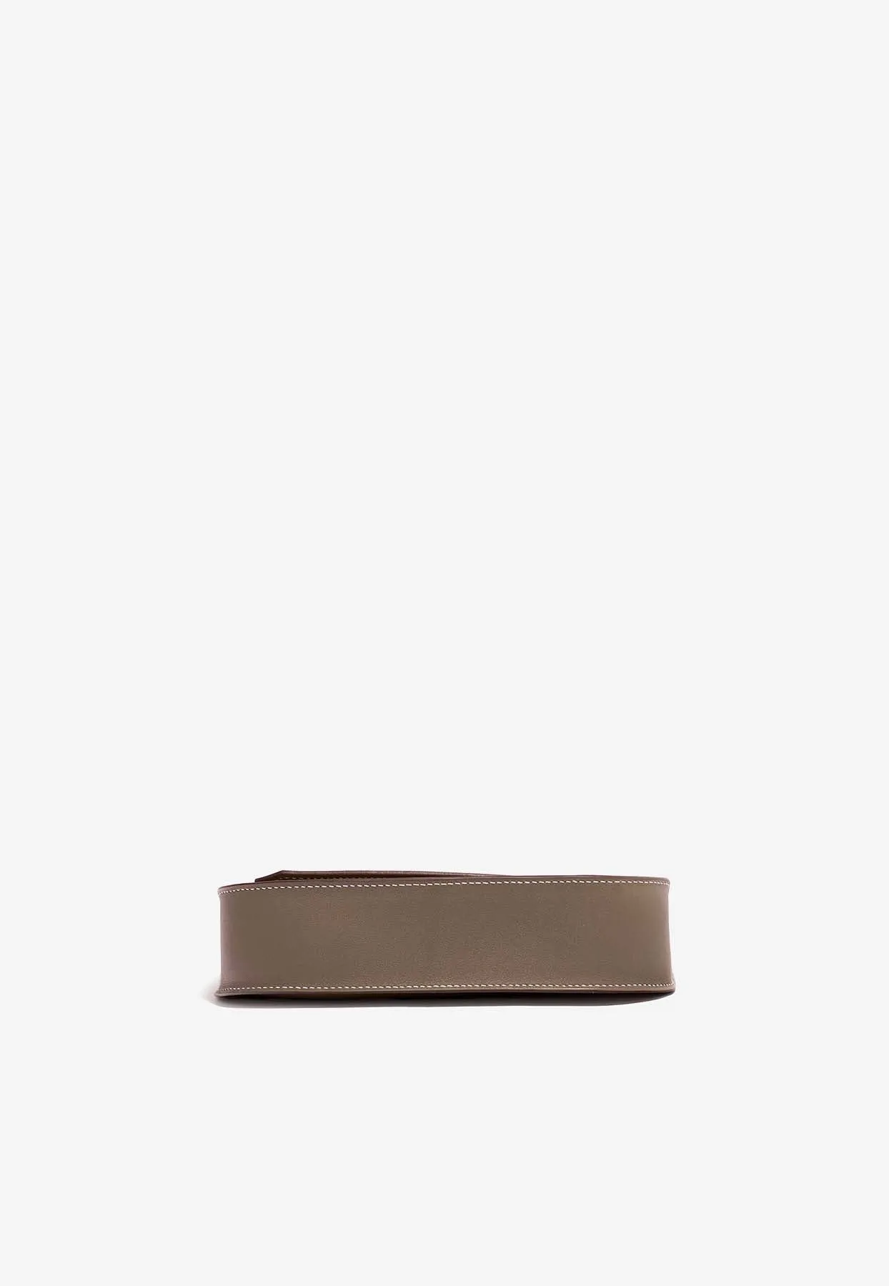 Mini Jypsiere in Etoupe Swift Leather with Gold Hardware