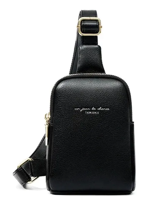 Mini Leather Crossbody Strap Bag