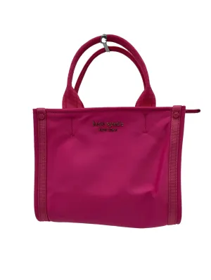 Mini Nylon Tote Bag In Pink
