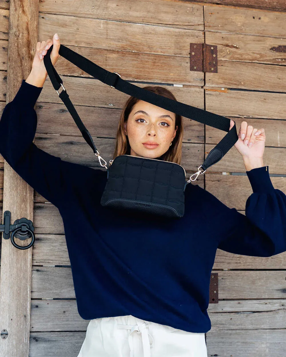 Mini Soho Crossbody - Black Oyster