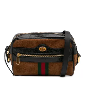 Mini Suede Ophidia Crossbody