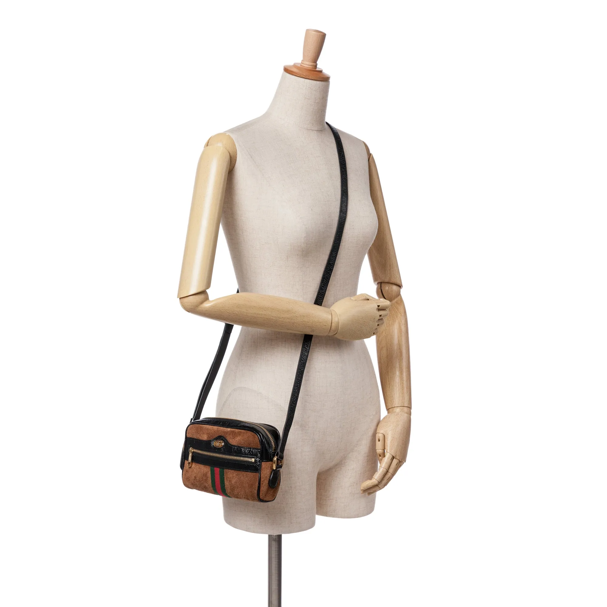 Mini Suede Ophidia Crossbody