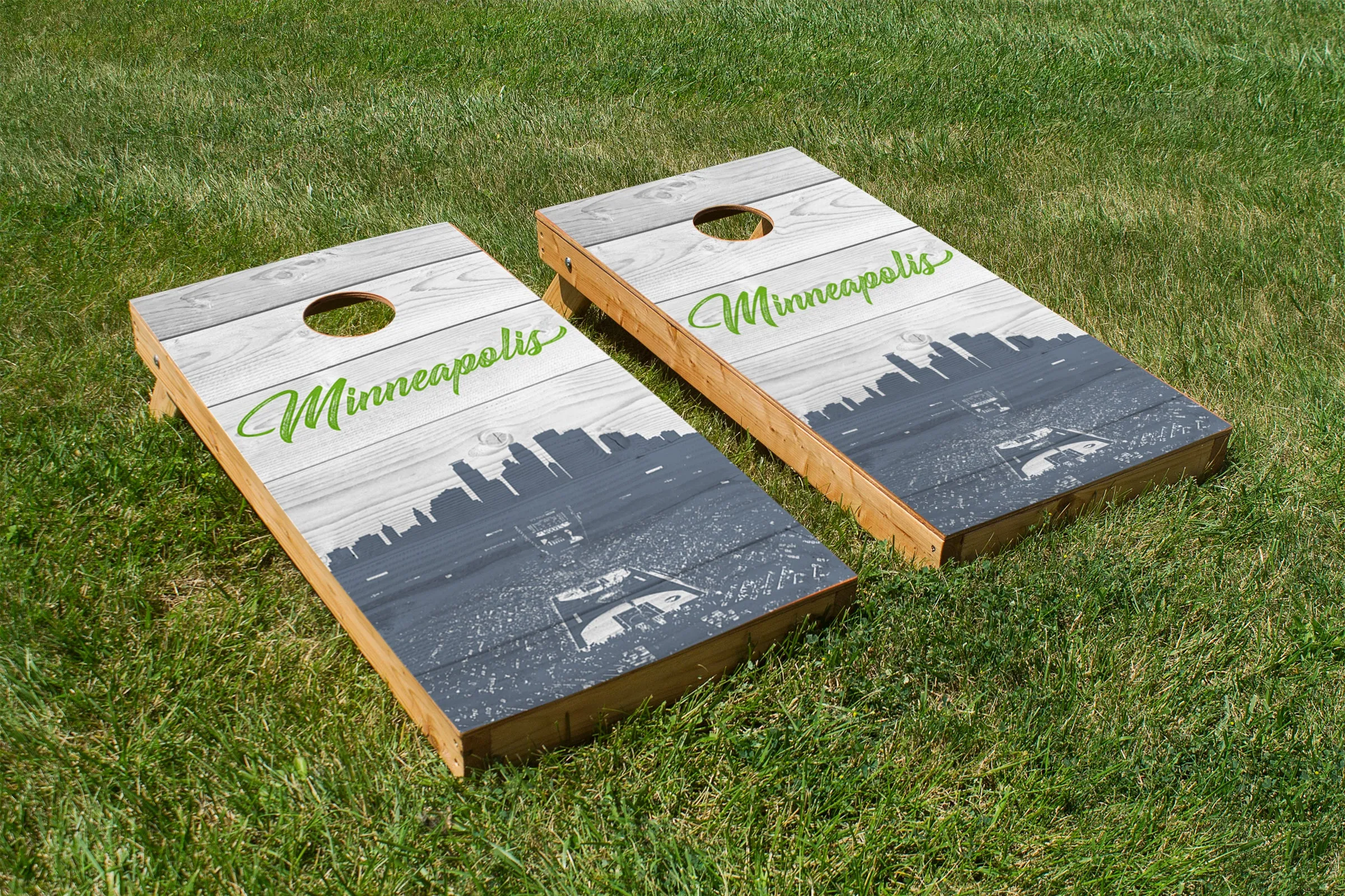 Minnesota Timberwolves Arena Skyline