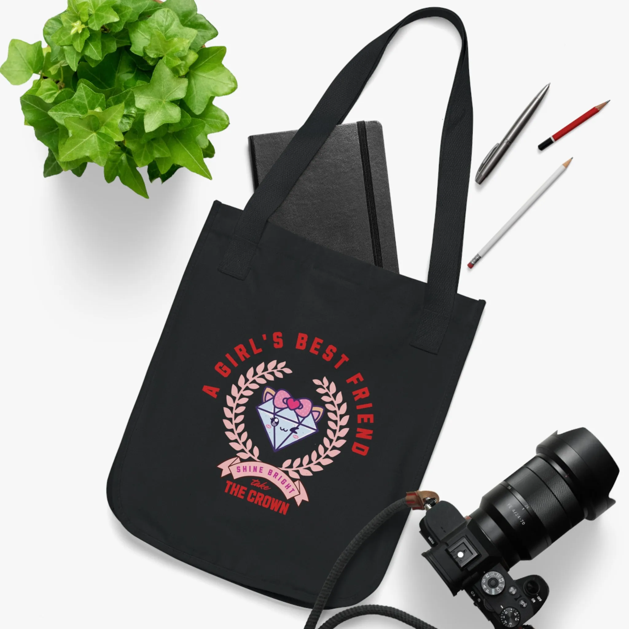 “Mira” Organic Canvas Tote Bag