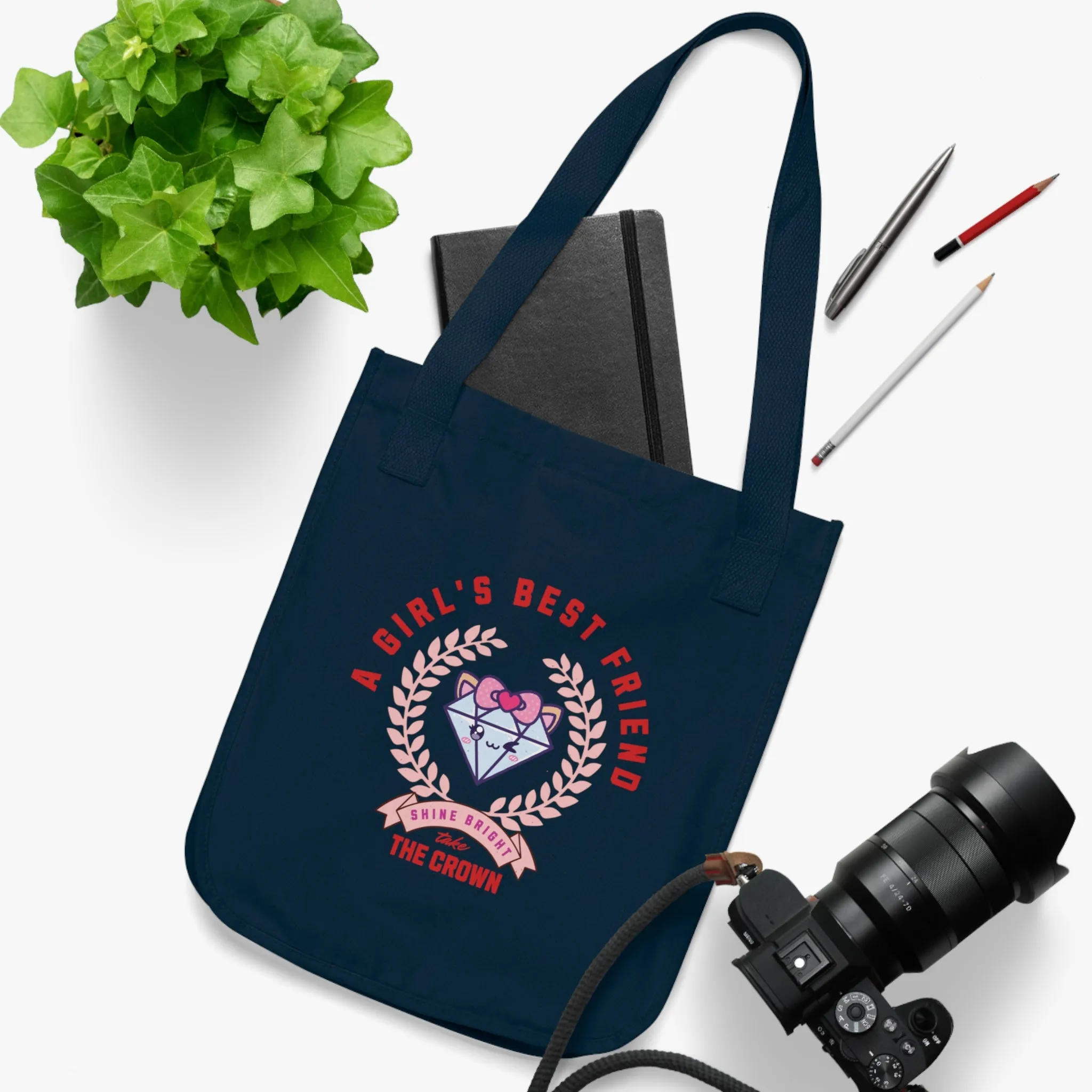 “Mira” Organic Canvas Tote Bag