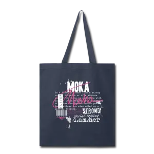 Mocha Canvas Tote Bag