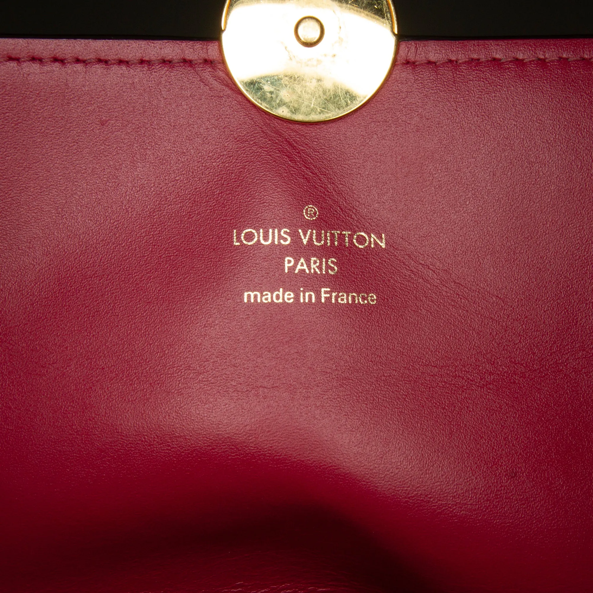 Monogram Flore Wallet On Chain