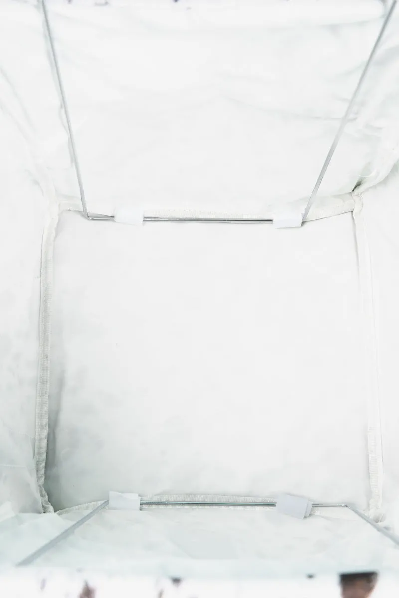 Moo York Minute Mini Collapsible Haul-It-All Basket with Mesh Pockets