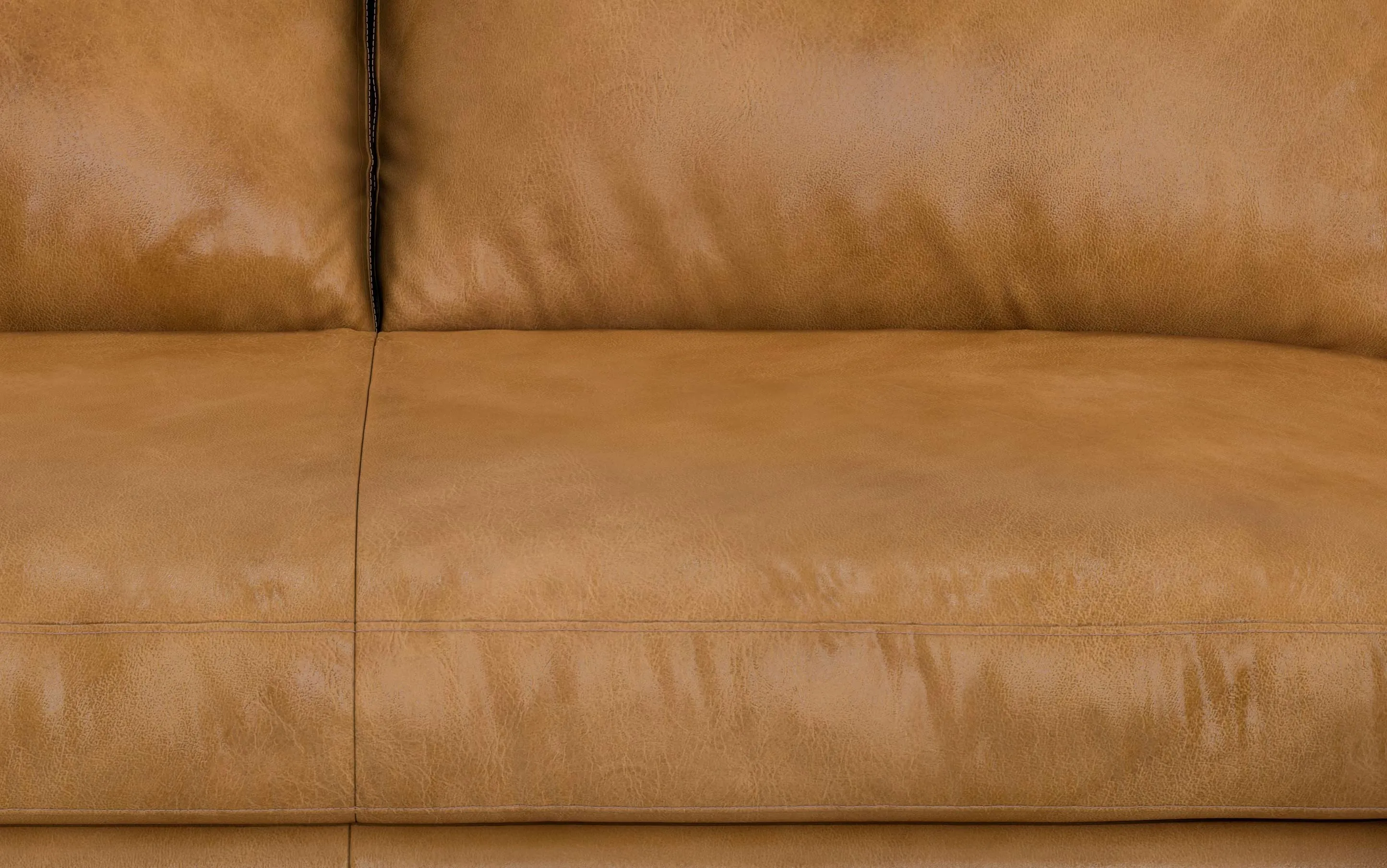 Morrison Left Sectional in Genuine Leather