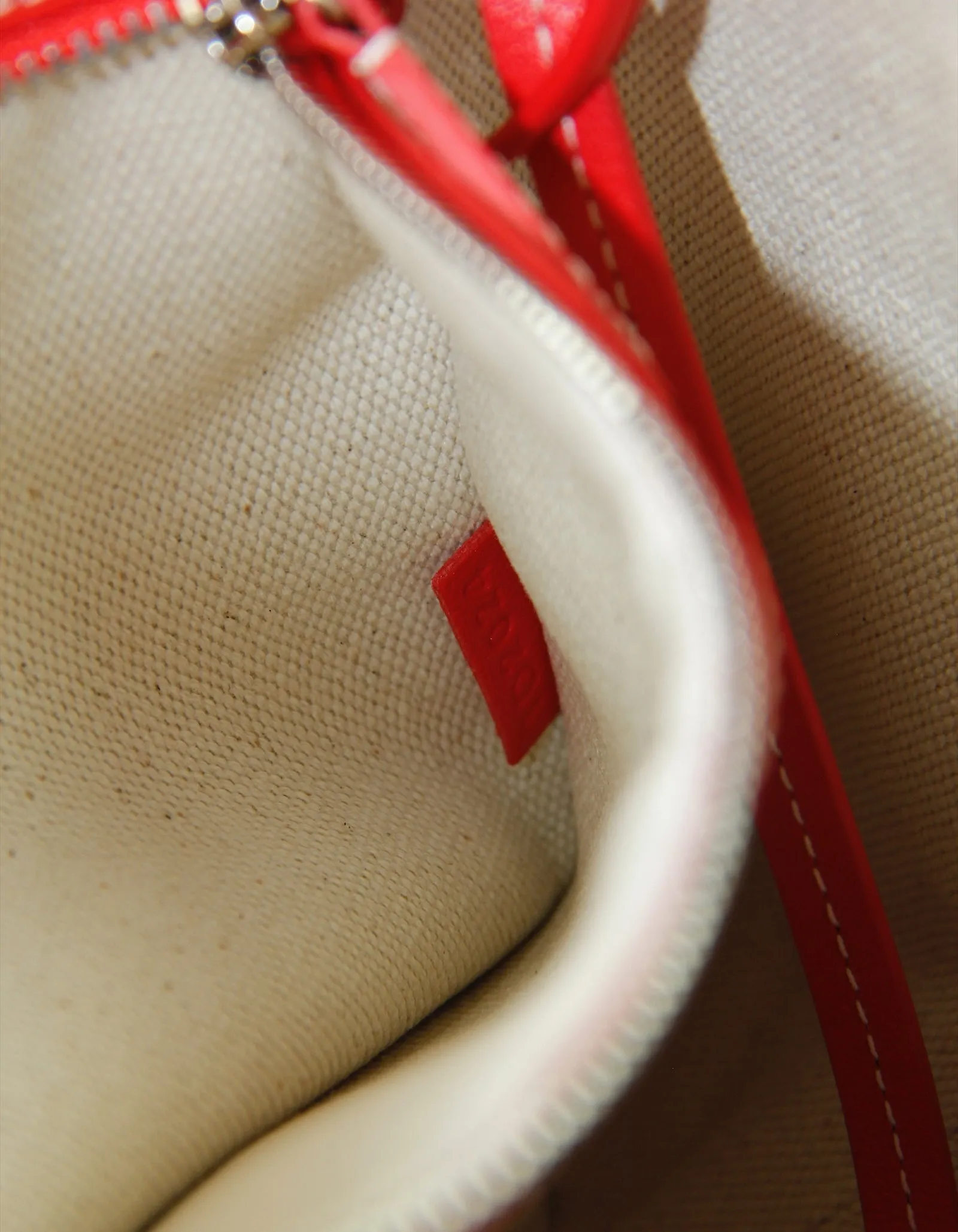 Moynat Red M MM Tote Bag